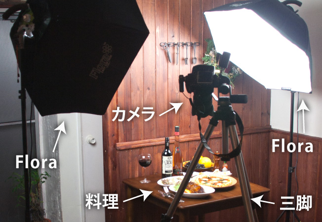 料理写真 コース メニュー撮影の基本テクニック 撮影機材のomnivas オムニバス
