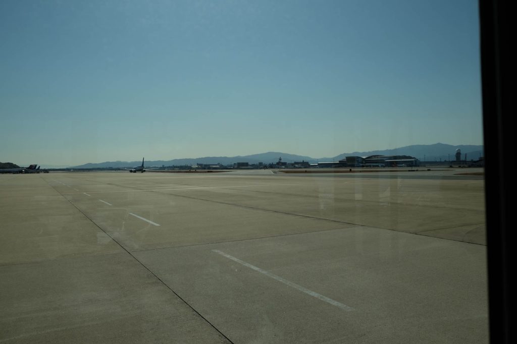 福岡空港到着